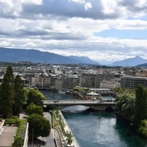 Geneva down town: apartment with magnificent view